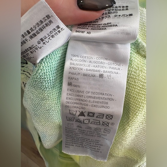 LEVIS TIE DYE EMBROIDERED HOODIE - Picture 7 of 8